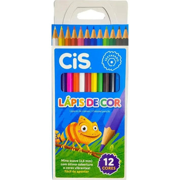 Lápis De Cor C/12 Cores CIS