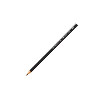 Lápis de escrever sextavado n.2 - Preto - Faber- Castell