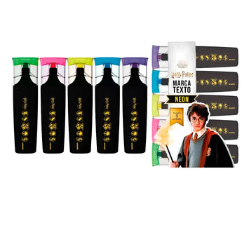 Marca Texto Harry Potter 5 cores