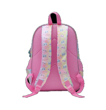 Mochila Infantil Rosa Gatinho