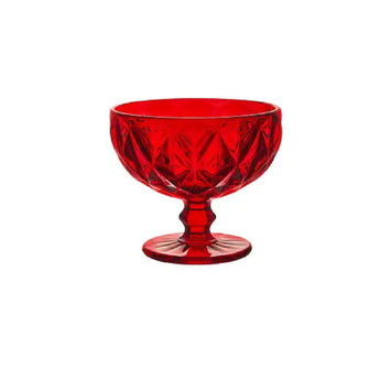 Jogo Taças de Sobremesa Diamond Rubi