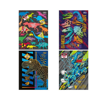 Caderno Brochura Universitário Raptor - 80 fls