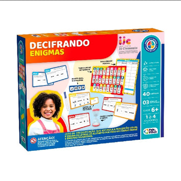 Jogo Decifrando Enigmas - Pais & Filhos