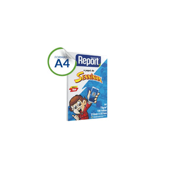 Papel Sulfite A4 100 folhas - Branco