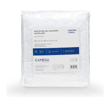 Protetor de Colchão Impermeável Matelado Solteiro