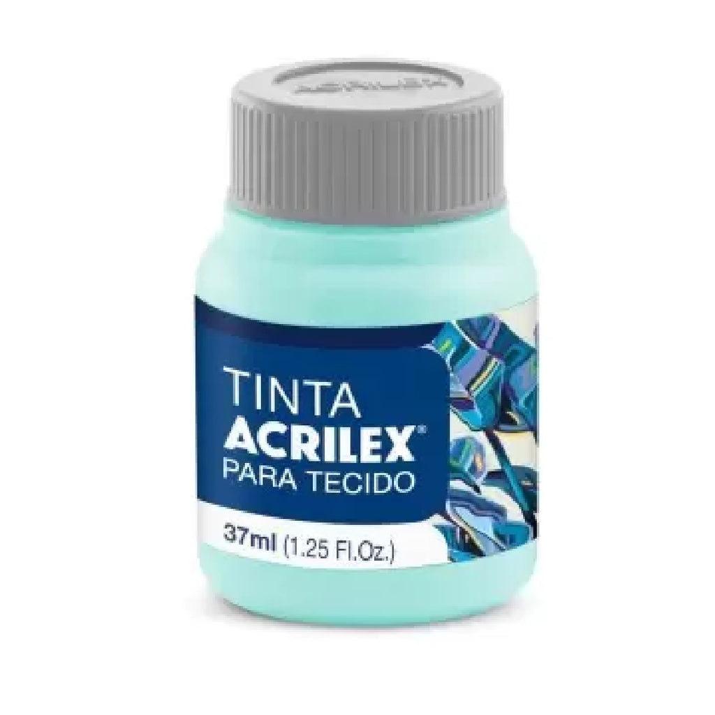 Tinta Tecido Fosca 37 ml  -  Verde Bebê