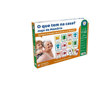 Brinquedo Jogo da Memória O Que Tem Na Casa - Pais & Filhos