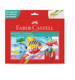 Lápis de Cor Aquarelável 60 Cores - Faber Castell