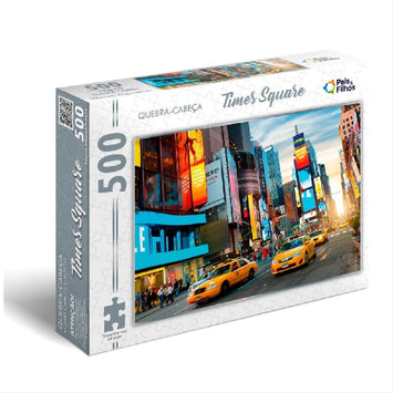Quebra-Cabeça Times Square C/500 Peças - Pais & Filhos