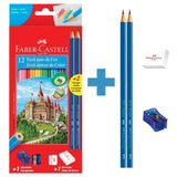 Lápis de cor 12 cores - Ecolápis Kit Faber-Castell