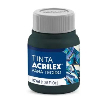 Tinta Tecido Fosca 37 ml  -  Azul Petroleo