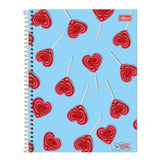 Caderno Universitário 1 matéria Vibe feminino