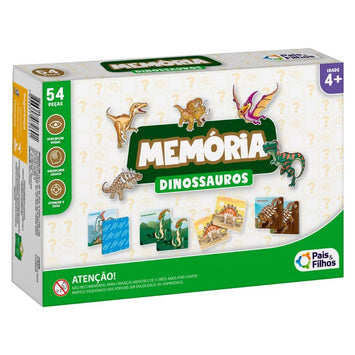 Brinquedo Dinossauros Memória - Pais & Filhos