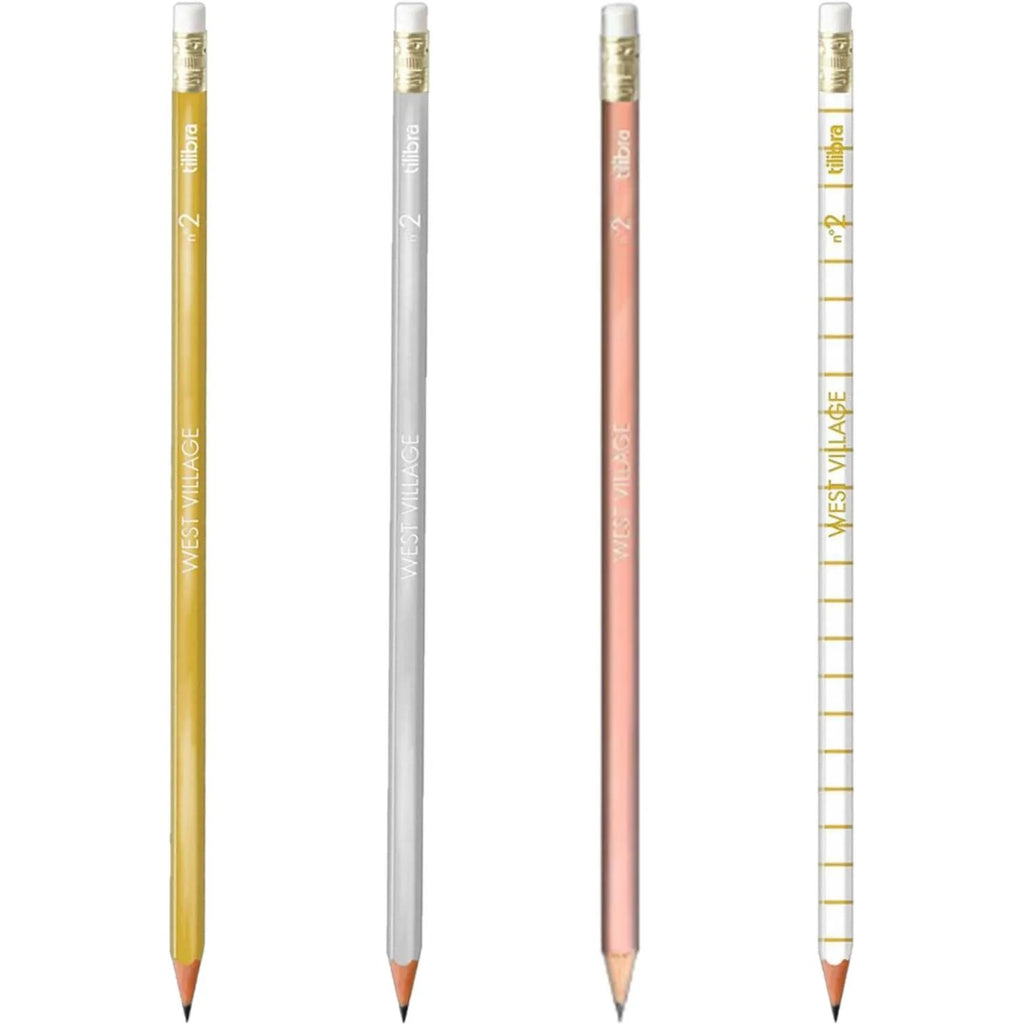 Lápis Preto Com Borrocha West Village - Tilibra