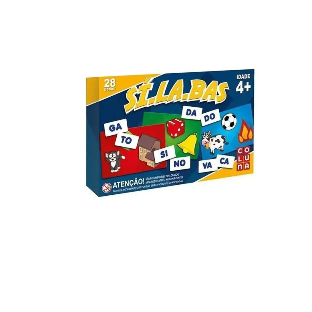 Brinquedo Educativo Sílabas - Pais & Filhos