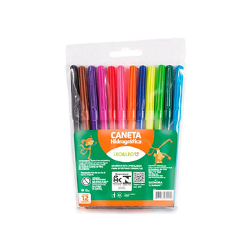 Canetinhas c/12 Cores - Leo&Leo
