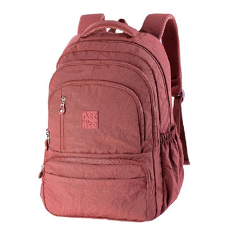 Mochila Juvenil Crinkle - Pack N'go- terra cota 257014TR