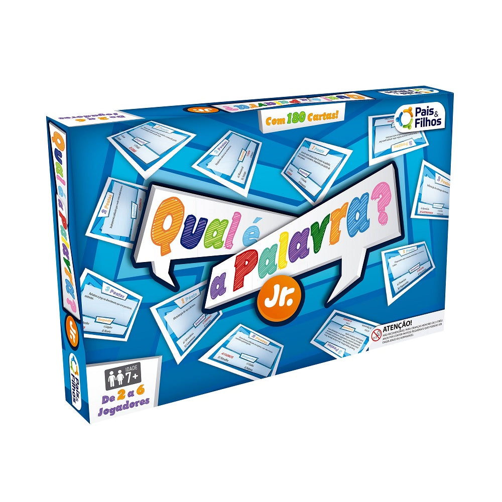 Brinquedo Jogo Qual é a Palavra - Pais & Filhos