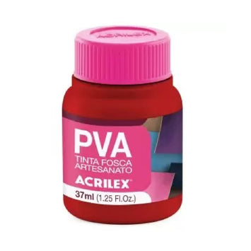 Tinta PVA 37 ml - Vermelho Escarlate