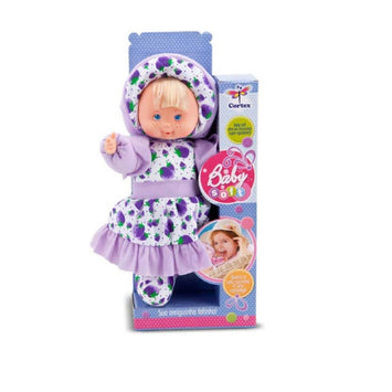 Boneca de Pano Baby Soft - Lilás