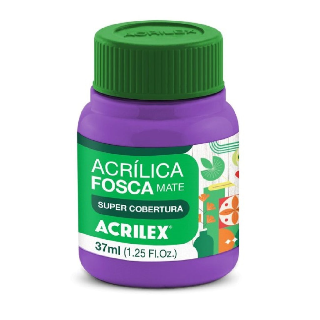 Tinta Acrílica Fosca 37 ml -  Violeta