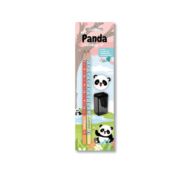 Kit Lápis Panda
