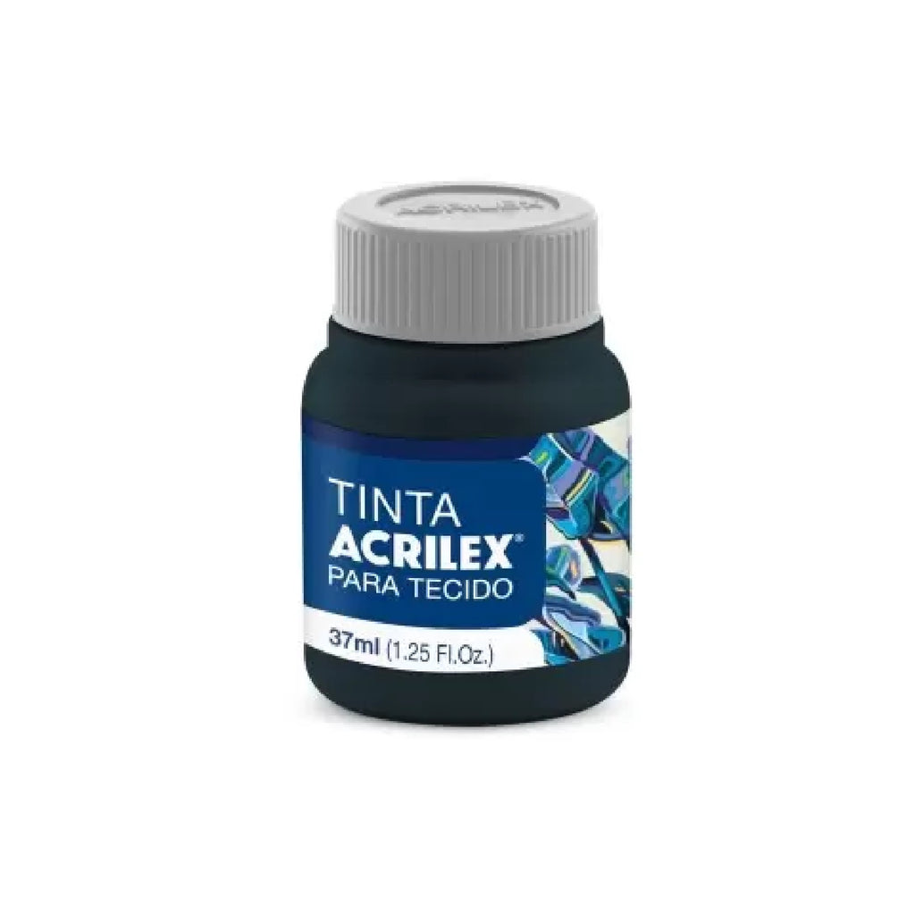 Tinta Tecido Fosca 37 ml  -  Cinza Chumbo