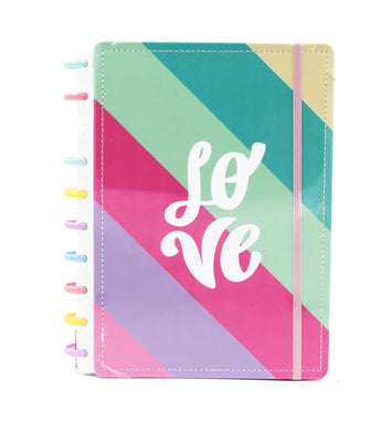 Caderno com Disco Frases