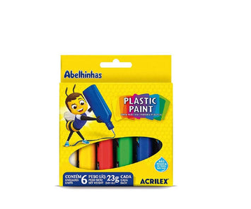 Plastic Paint 6 core 20ml -Acrilex