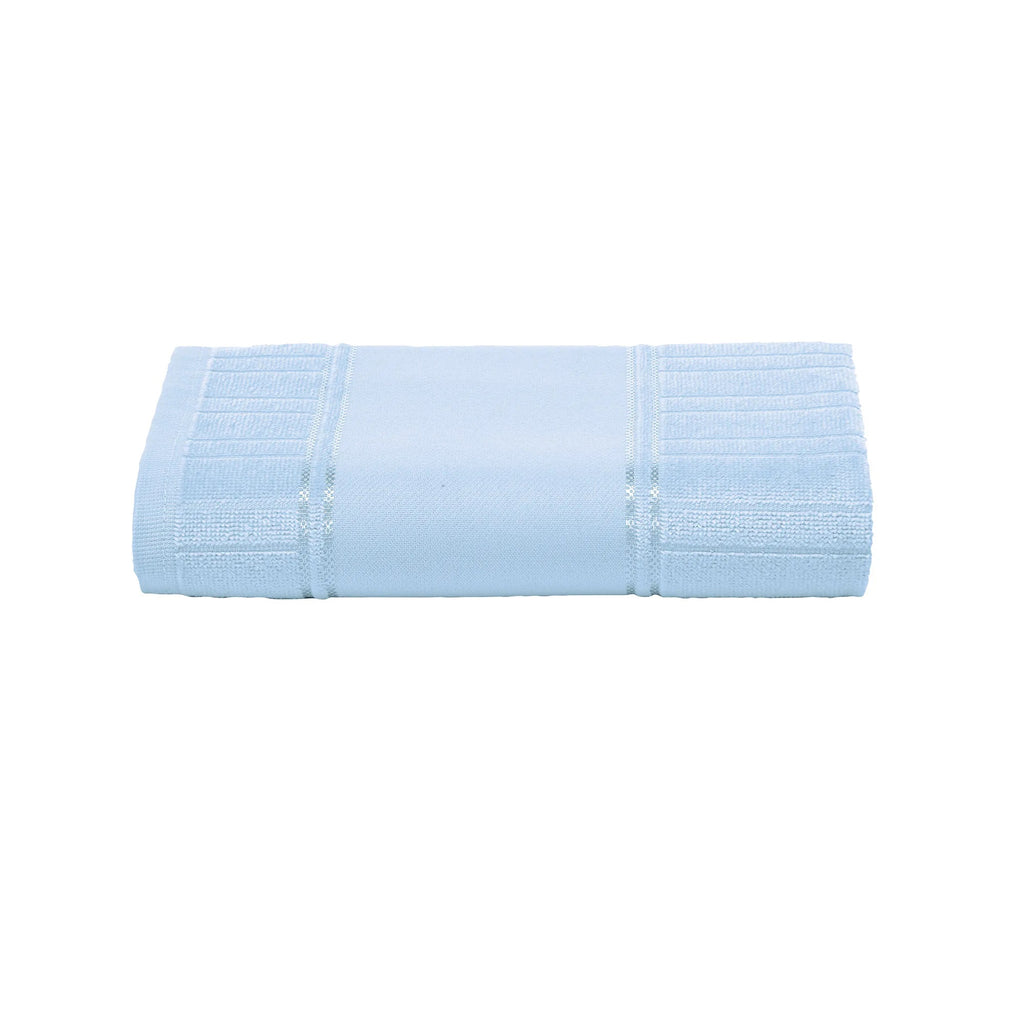 Toalha de Rosto Artesanalle Azul Claro