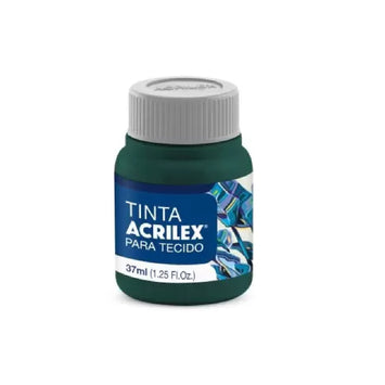 Tinta Tecido Fosca 37 ml  - Cinza Onix