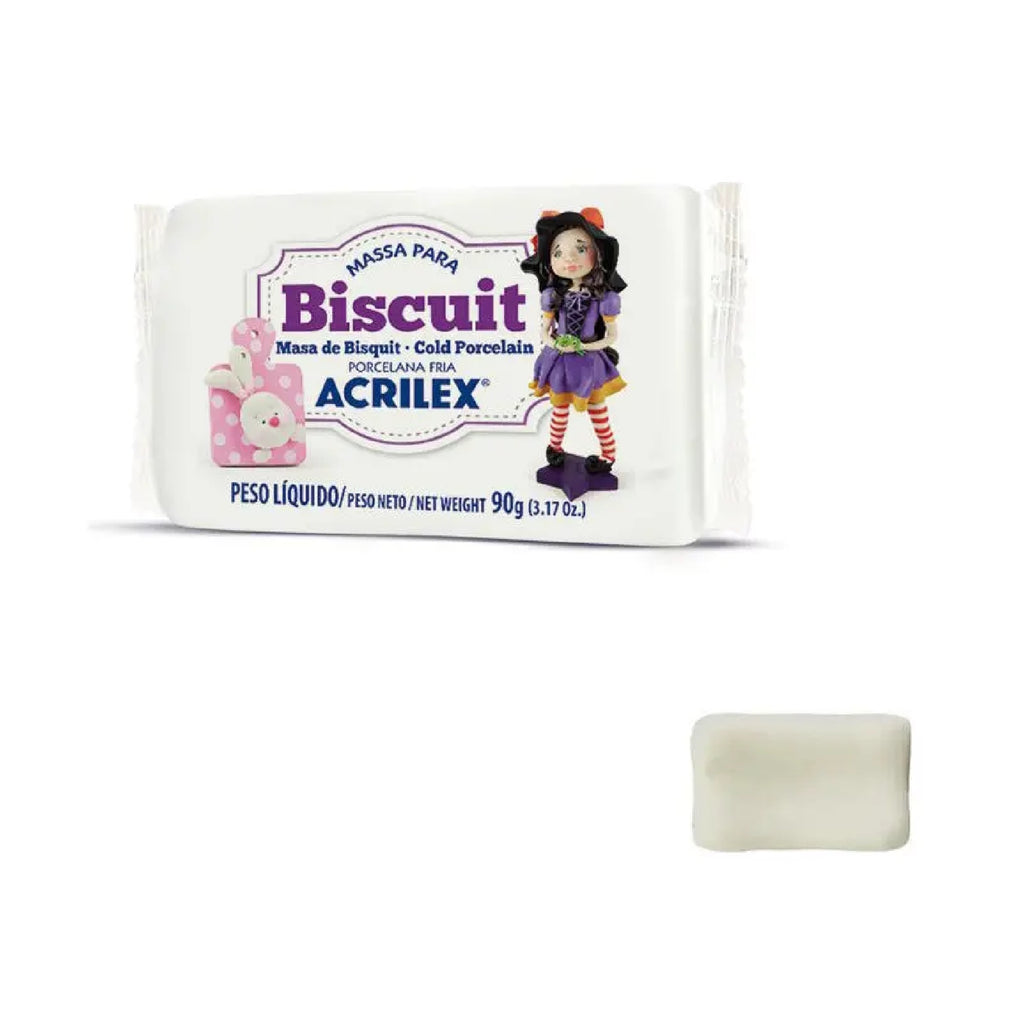 Massa para Biscuit 90g - Natural