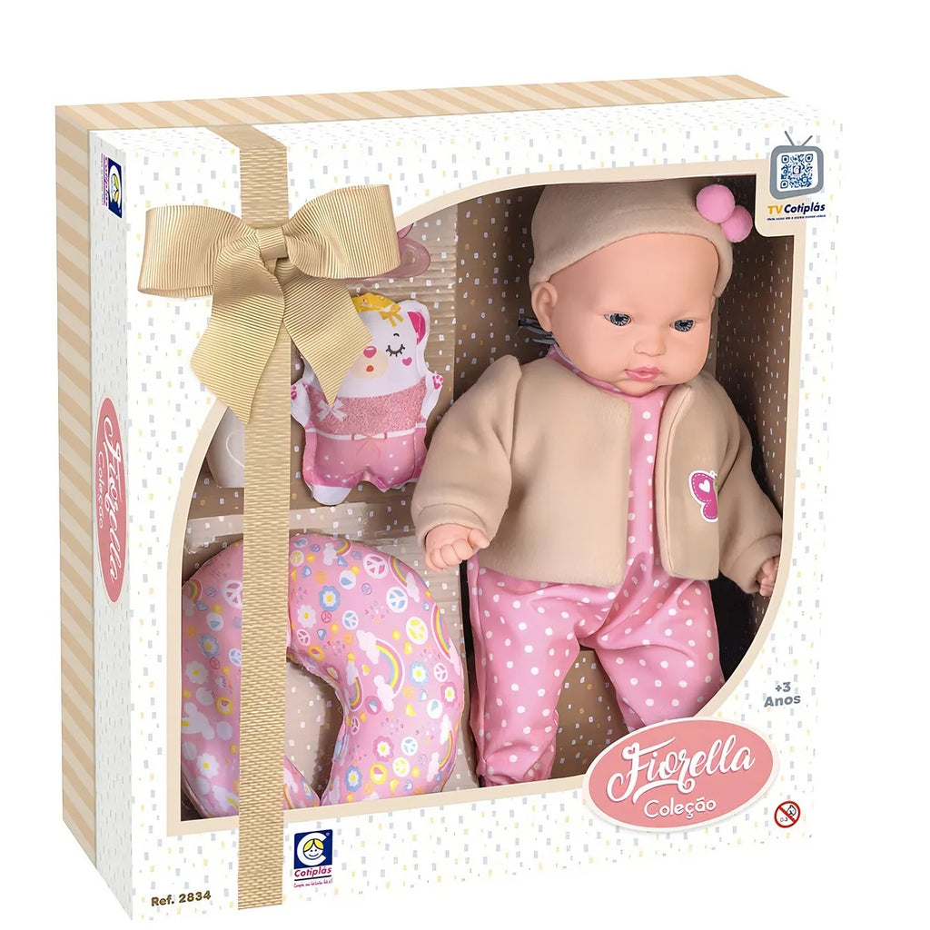 Boneca Fiorella com Acessórios