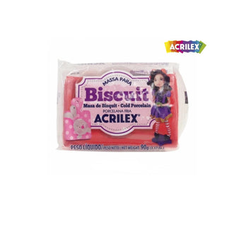Massa para Biscuit 90g - Vermelho