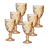 Jogo de Taças Diamond Âmbar - 260 ml