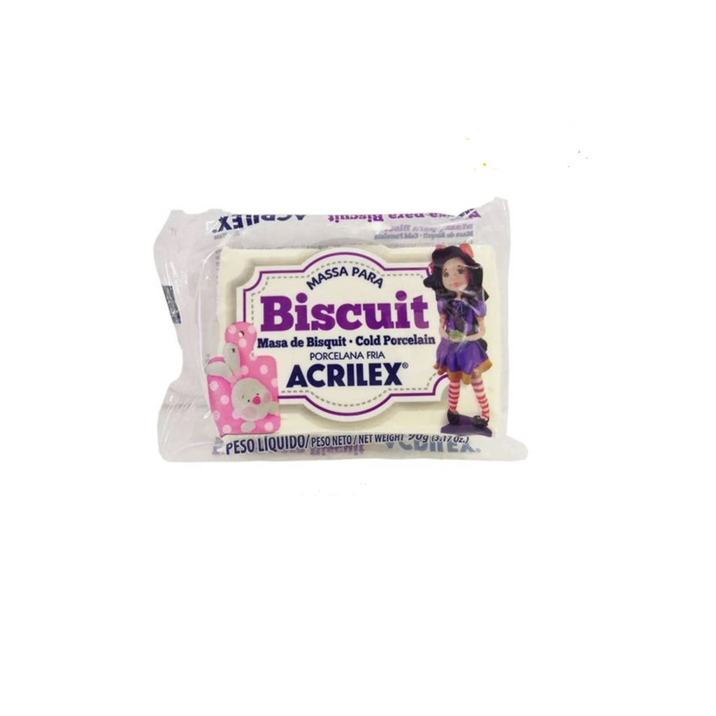 Massa para Biscuit 90g - Marfim