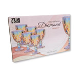 Jogo De Taças Diamond Rainbow C/6 Peças - Ke Home