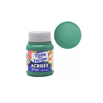 Tinta Tecido Fosca 37 ml  -  Verde Mar