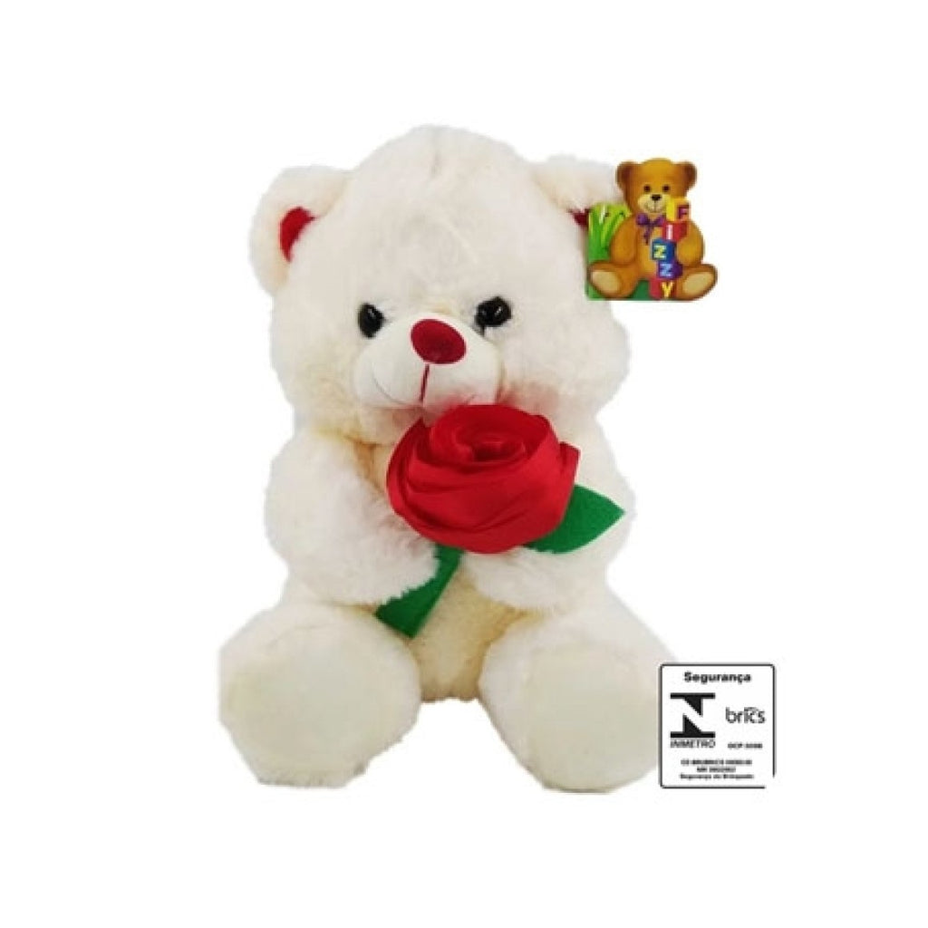 Urso de Pelúcia com Flor