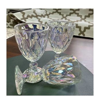 Jogo De Taças Diamond Rainbow C/6 Peças - Ke Home