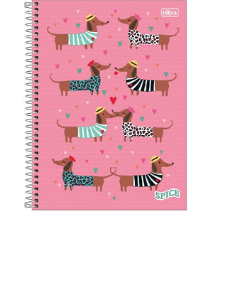 Caderno Spice 1 Matéria 80 Folhas - Tlibra