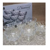 Jogo de Taças Coquetel Diamond Clear