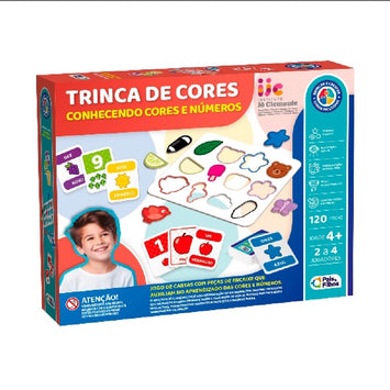 Brinquedo Jogo Trinca De Cores - Pais & Filhos
