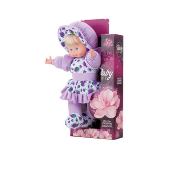 Boneca de Pano Baby Soft - Lilás