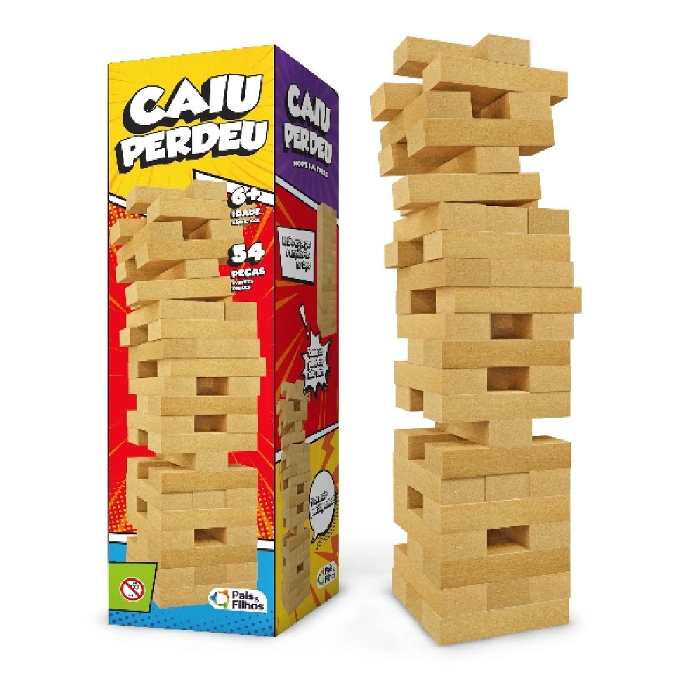Jogo Caiu Perdeu C/54 Peças