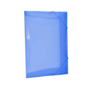 Pasta com Elástico Fininha - Azul