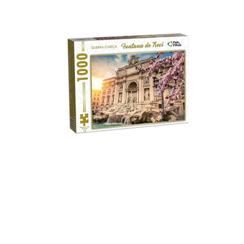 Quebra-Cabeça Fonte Di Trevi C/1000 Peças - Pais & Filhos