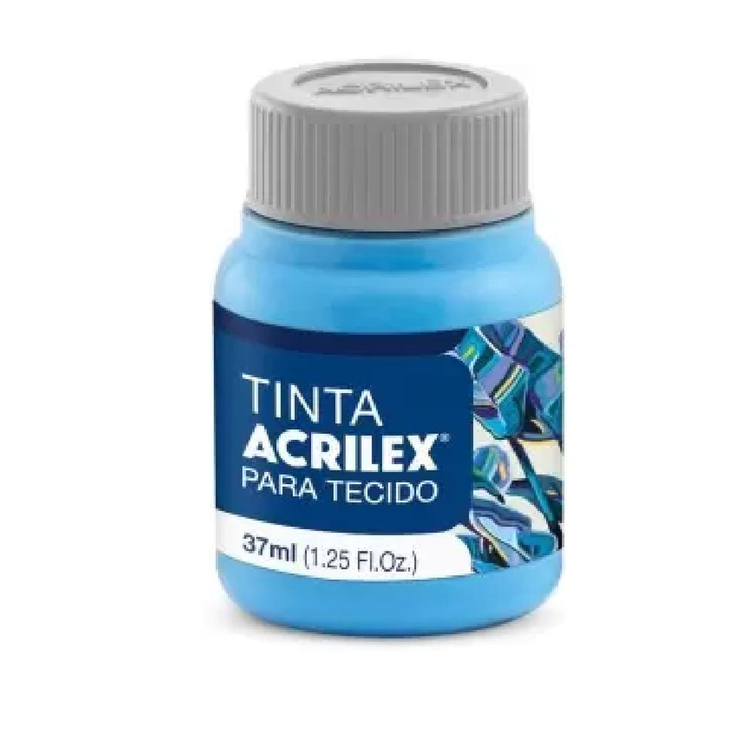 Tinta Tecido Fosca 37 ml  -  Azul Celeste