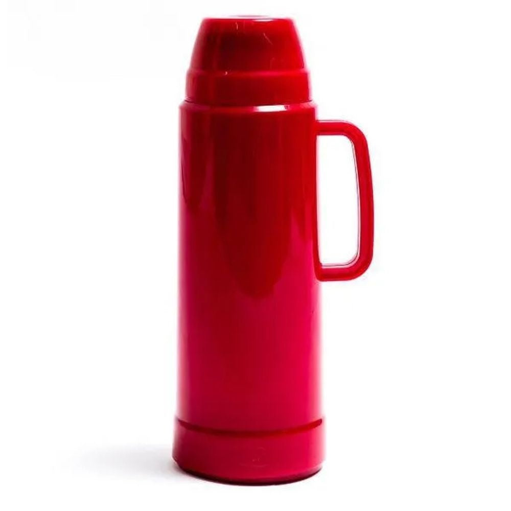 Garrafa Térmica De Mesa Vermelha 1L- MOR