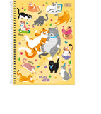 Caderno Hug Me 1 Matéria 80 Folhas - Tlibra